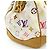 Borsa Boston Courtney MM Monogram Louis Vuitton Bianco - vista 9