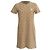 Tory Burch Mini T-Shirt Kleid aus mehrfarbigem Baumwollgewebe Mehrfarben