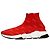 Baskets Speed Balenciaga en polyester rouge - vue 2