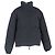 Chaqueta Puffer a cuadros Burberry en nylon negro