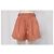 Jodi Gürtel-Popeline-Shorts von Ulla Johnson aus orangefarbenem Baumwollstoff - Ansicht 2