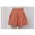 Jodi Gürtel-Popeline-Shorts von Ulla Johnson aus orangefarbenem Baumwollstoff - Ansicht 6