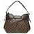 Borsa a Spalla Damier Sistina MM di Louis Vuitton Marrone - vista 2