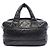 Borsa Boston Coco Cocoon in pelle Chanel Nero