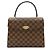 Borsa Louis Vuitton Damier Malletier Marrone
