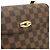 Borsa Louis Vuitton Damier Malletier Marrone - vista 9