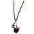Collana con motivo a cuore Coco Mark di Chanel D'oro Metallico - vista 5