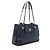Gabrielle Borsa Shopping Accordion 3 in Pelle di Agnello Chanel Blu - vista 2