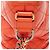 Chanel Gabrielle Medium Hobo in Pelle di Vitello Invecchiata Arancione - vista 10