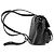 Timeless Chanel Small Quilted Duma Pockets Drawstring Backpack in Black Caviar Leather - view 2