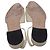 Timeless Bailarinas slingback Chanel CC en cuero crema Blanco Crudo - vista 8
