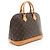 Bolso Alma PM de lona monograma vintage Louis Vuitton Castaño - vista 2