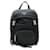Mochila de nylon e couro com logo triangular Prada Preto  - vista 1