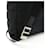 Mochila de nylon e couro com logo triangular Prada Preto  - vista 5