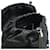 Mochila de nylon e couro com logo triangular Prada Preto  - vista 6