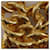 Spilla Coco Mark di Chanel D'oro Metallico - vista 4