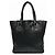 2.55 Chanel Choco Bar Handtasche aus Lammleder Schwarz - Ansicht 2