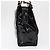 Chanel Vintage Timeless Chain Schultertasche aus Lackleder Medium Schwarz - Ansicht 3