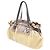 Borsa a Spalla Plissettata Ombre Etro in Pelle Beige e Marrone - vista 2