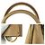 Prada Saffiano Leder Tote Bag Braun Beige - Ansicht 5
