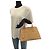 Prada Saffiano Leder Tote Bag Braun Beige - Ansicht 7