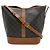Céline Celine Triomphe Medium Bucket Schultertasche Braun