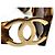 Occhiali da sole Chanel Coco Mark Marrone - vista 4