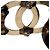 Occhiali da sole Chanel Coco Mark Marrone - vista 9