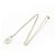 Pendente Collana Silver Lockit Louis Vuitton Argento Metallico - vista 2