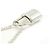 Pendente Collana Silver Lockit Louis Vuitton Argento Metallico - vista 4