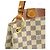 Borsa a Spalla Graceful PM Damier Azur di Louis Vuitton Marrone Beige - vista 4