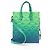 Borsa a Spalla Petit Sac Plat Taurillon Illusion Louis Vuitton x Virgil Abloh Blu