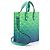 Borsa a Spalla Petit Sac Plat Taurillon Illusion Louis Vuitton x Virgil Abloh Blu - vista 2