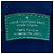 Borsa a Spalla Petit Sac Plat Taurillon Illusion Louis Vuitton x Virgil Abloh Blu - vista 7