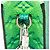 Borsa a Spalla Petit Sac Plat Taurillon Illusion Louis Vuitton x Virgil Abloh Blu - vista 8