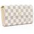 Portafoglio Sarah Damier Azur Louis Vuitton Blu - vista 2