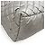 Chanel Coco Cocoon Medium Tote Bag aus Nylon Silber Metallisch - Ansicht 3