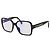 Chanel Square Shape Sunglasses Black