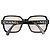 Chanel Square Shape Sunglasses Black - view 3