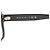 Chanel Square Shape Sunglasses Black - view 7