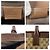 Gucci GG Canvas Leder Tragetasche Braun - Ansicht 4