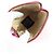 Neceser mini mini de algodón Hermès Bolide Rosa - vista 4
