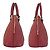 Borsa a mano in pelle Microguccissima di Gucci Rosso - vista 8