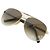 Occhiali da sole Attitude Pilot Louis Vuitton D'oro Metallico - vista 2