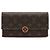 Cartera Larga Monograma Flore de Louis Vuitton Rosa