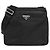 Borsa a Spalla Prada 2VH118 in Tessuto Saffiano Nero