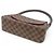 Borsa a Spalla Mini Looping Damier Louis Vuitton Marrone - vista 3