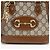 Gucci Mini borsa a spalla Horsebit Marrone - vista 3