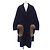 Abrigo de lana Fendi FF8521 A5G0 Negro