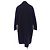 Abrigo de lana Fendi FF8521 A5G0 Negro - vista 2